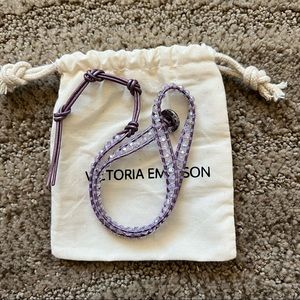 Purple Bracelet With That Is Adjustable